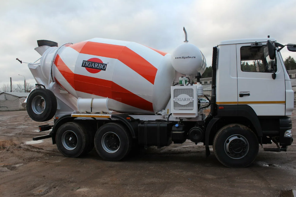 Автобетоносмеситель на базе MAЗ-6312